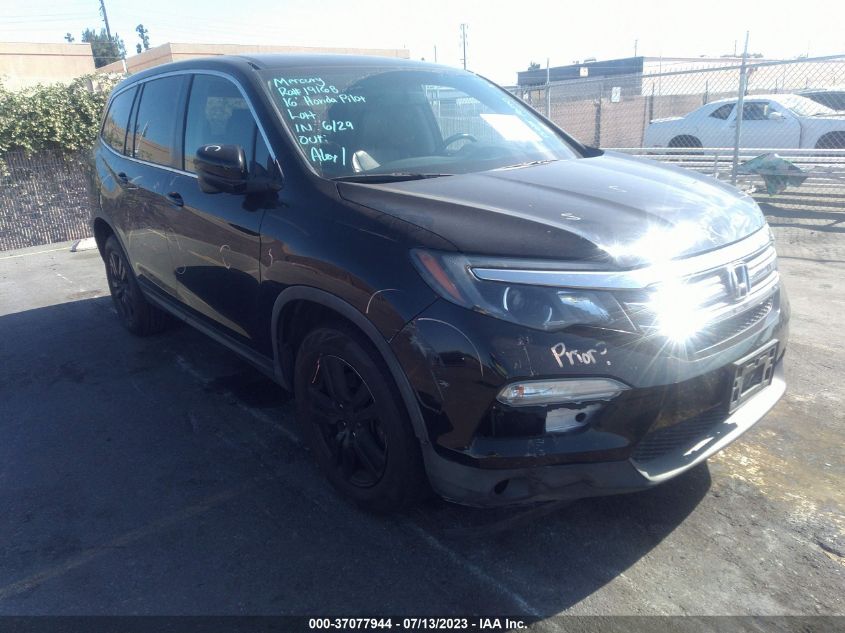 2016 HONDA PILOT EX-L - 5FNYF5H87GB033601