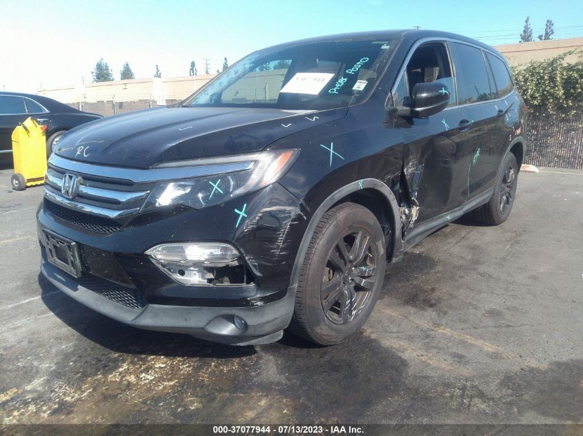 2016 HONDA PILOT EX-L - 5FNYF5H87GB033601