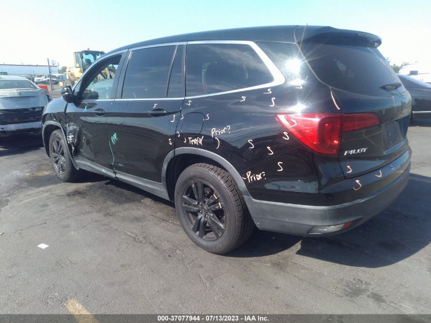 2016 HONDA PILOT EX-L - 5FNYF5H87GB033601