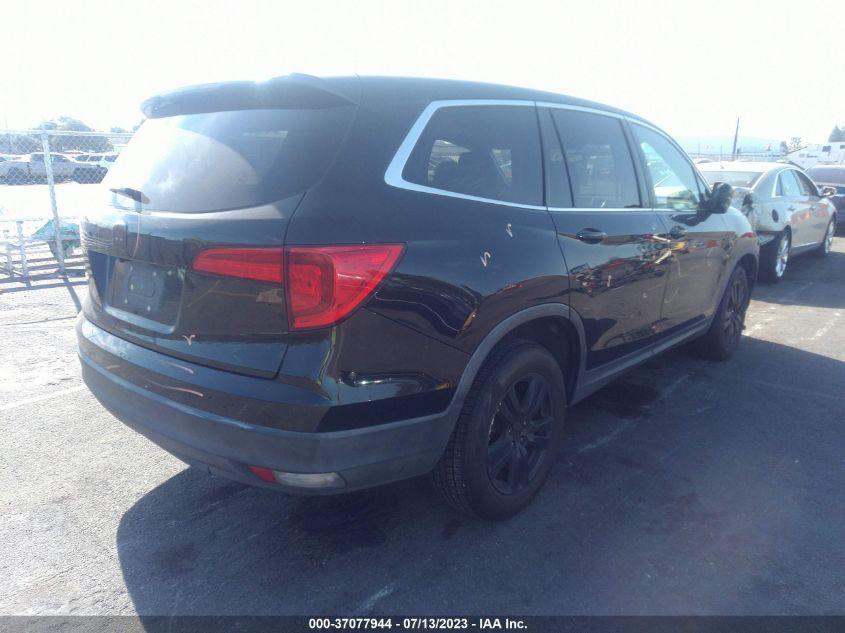 2016 HONDA PILOT EX-L - 5FNYF5H87GB033601