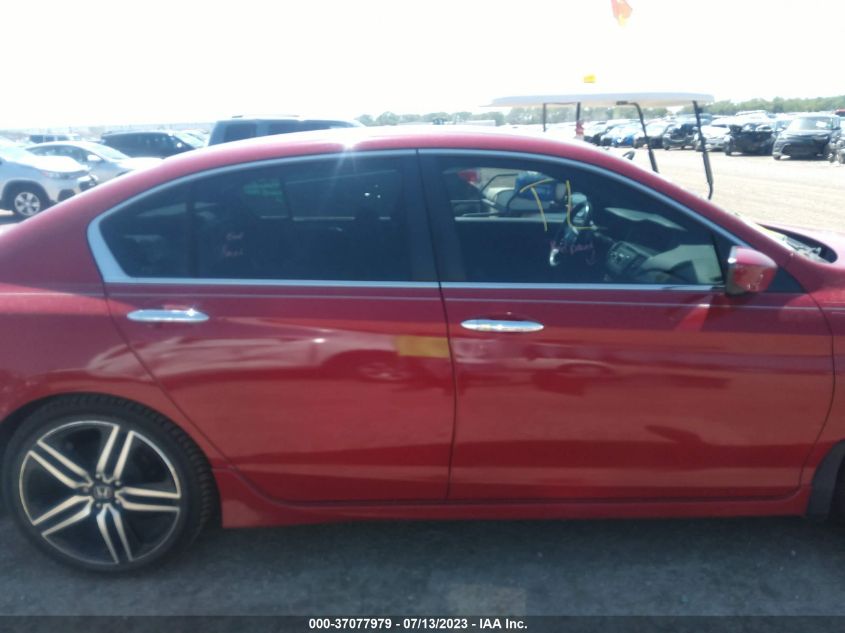 2017 HONDA ACCORD SEDAN SPORT - 1HGCR2E56HA092581