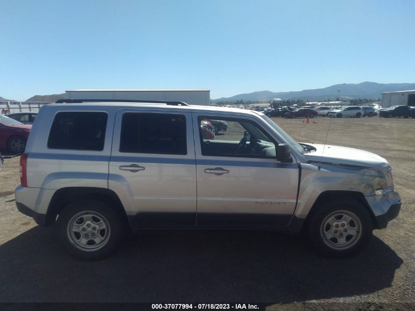 2013 JEEP PATRIOT SPORT - 1C4NJRBB9DD165128