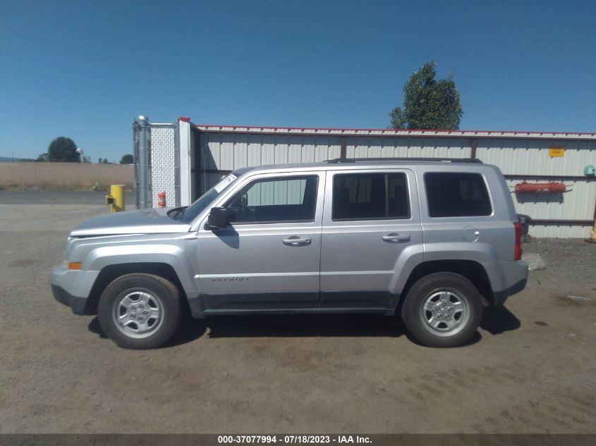 2013 JEEP PATRIOT SPORT - 1C4NJRBB9DD165128