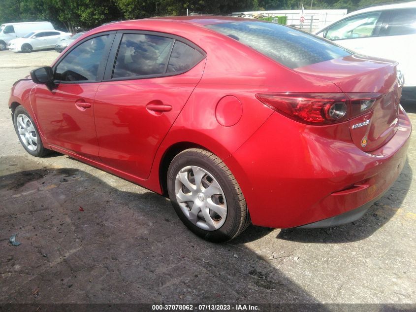 2016 MAZDA MAZDA3 I SPORT - 3MZBM1T70GM241170
