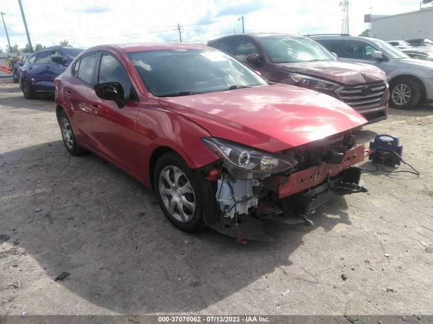 2016 MAZDA MAZDA3 I SPORT - 3MZBM1T70GM241170