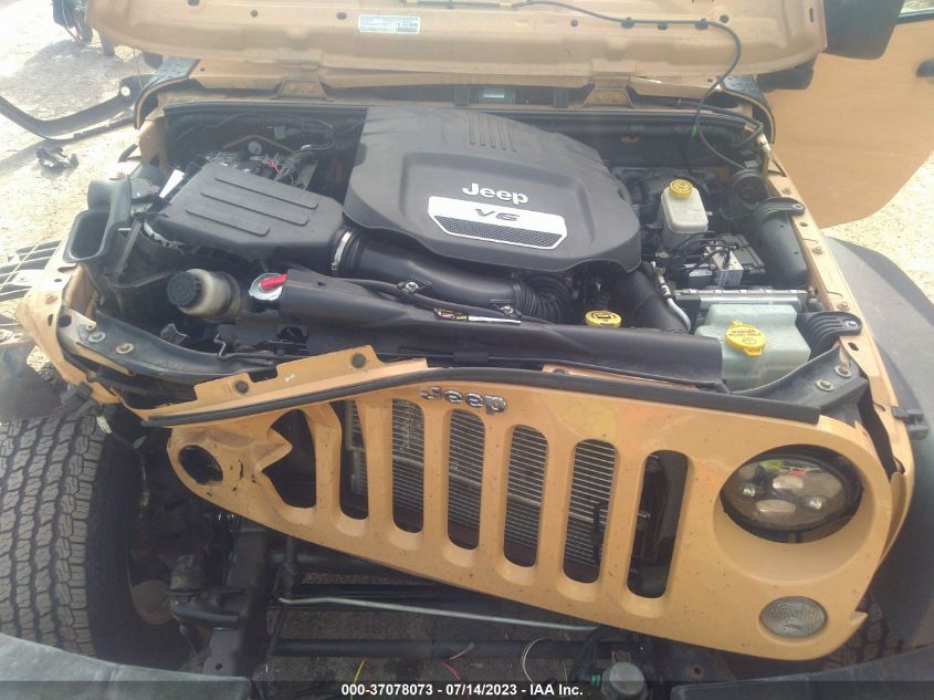 2014 JEEP WRANGLER UNLIMITED SPORT - 1C4BJWDGXEL229906