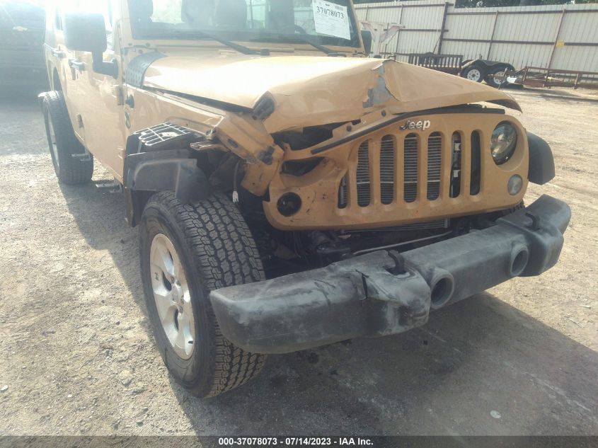 2014 JEEP WRANGLER UNLIMITED SPORT - 1C4BJWDGXEL229906