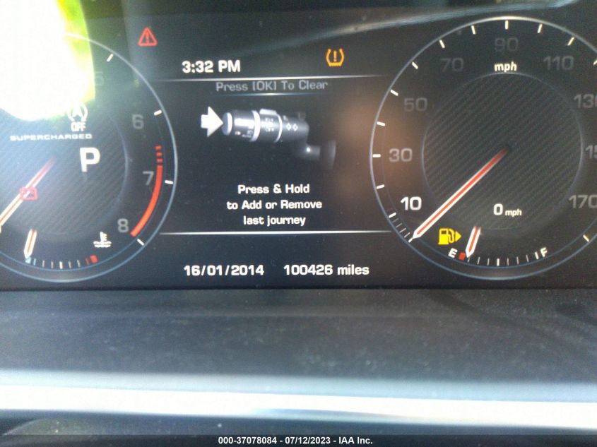2015 LAND ROVER RANGE ROVER SPORT SUPERCHARGED - SALWR2TF5FA512747