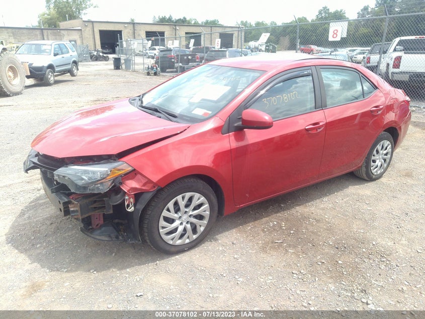 VIN 2T1BURHE6JC112262 2018 TOYOTA COROLLA L/LE/XLE/SE/XSE