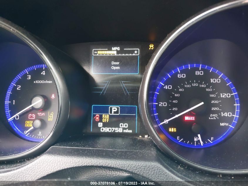 2017 SUBARU OUTBACK LIMITED - 4S4BSANC3H3293426