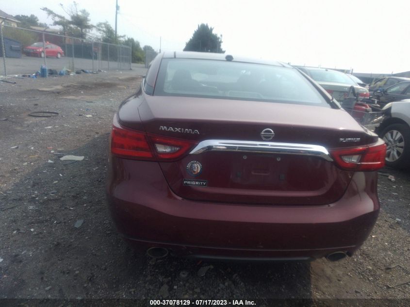 2016 NISSAN MAXIMA 3.5 PLATINUM - 1N4AA6AP0GC421828