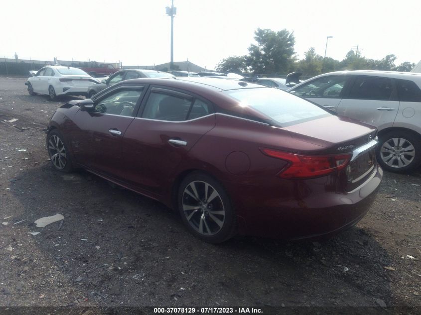 2016 NISSAN MAXIMA 3.5 PLATINUM - 1N4AA6AP0GC421828