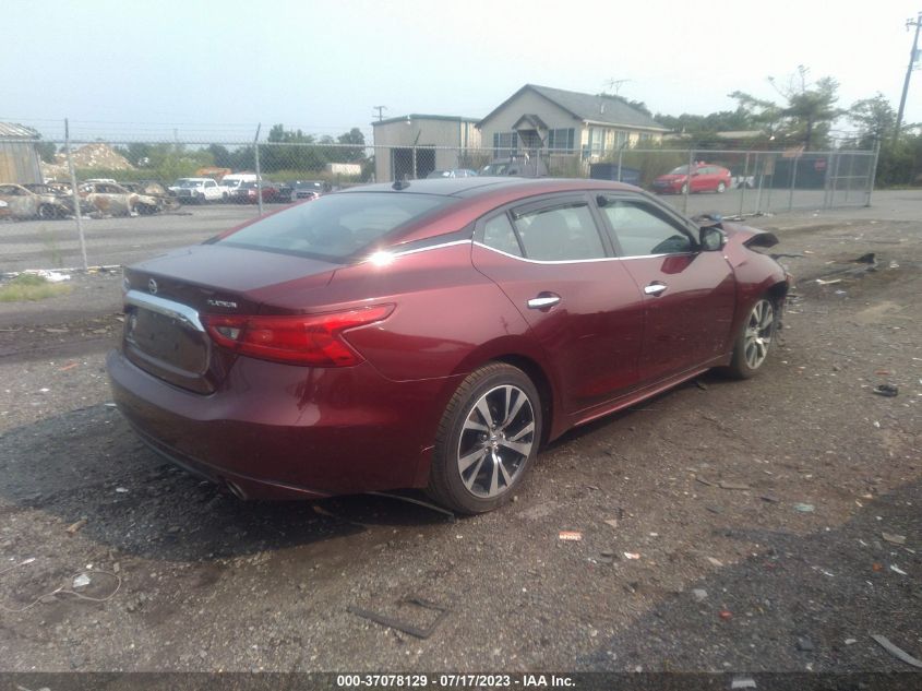 2016 NISSAN MAXIMA 3.5 PLATINUM - 1N4AA6AP0GC421828