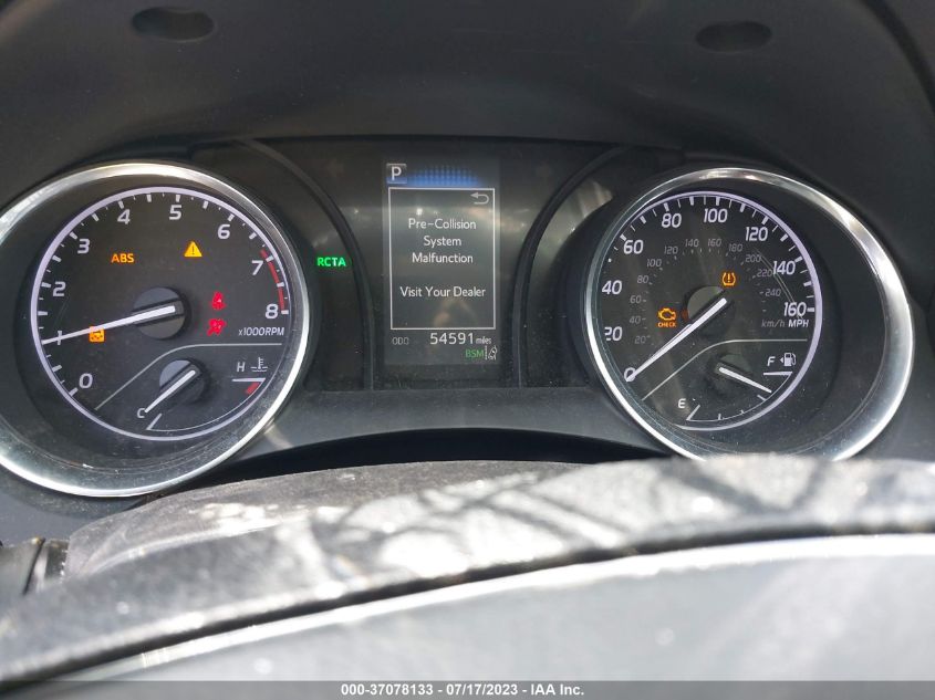 2019 TOYOTA CAMRY LE/SE/XLE/L - 4T1B11HK5KU829378