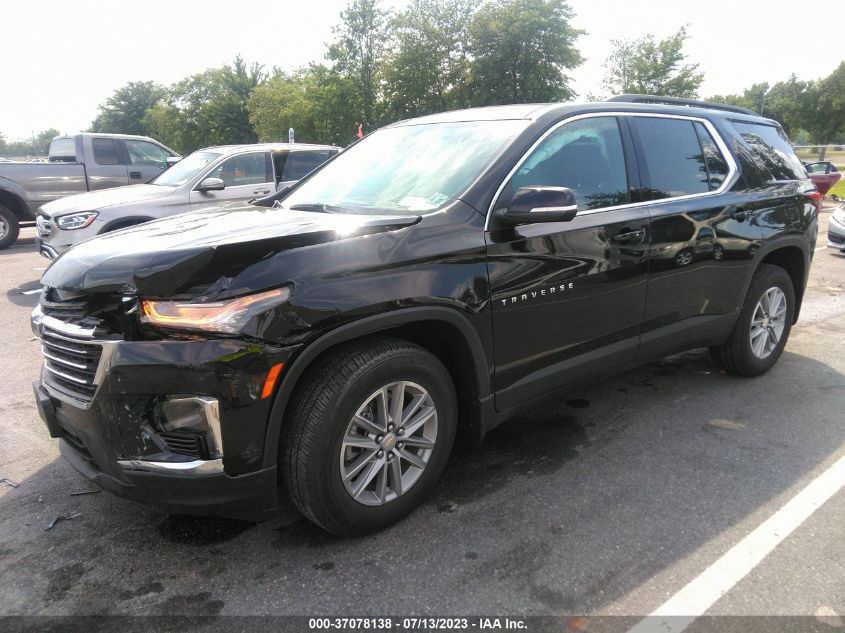 1GNEVHKW6NJ155149 Chevrolet Traverse LT LEATHER 2