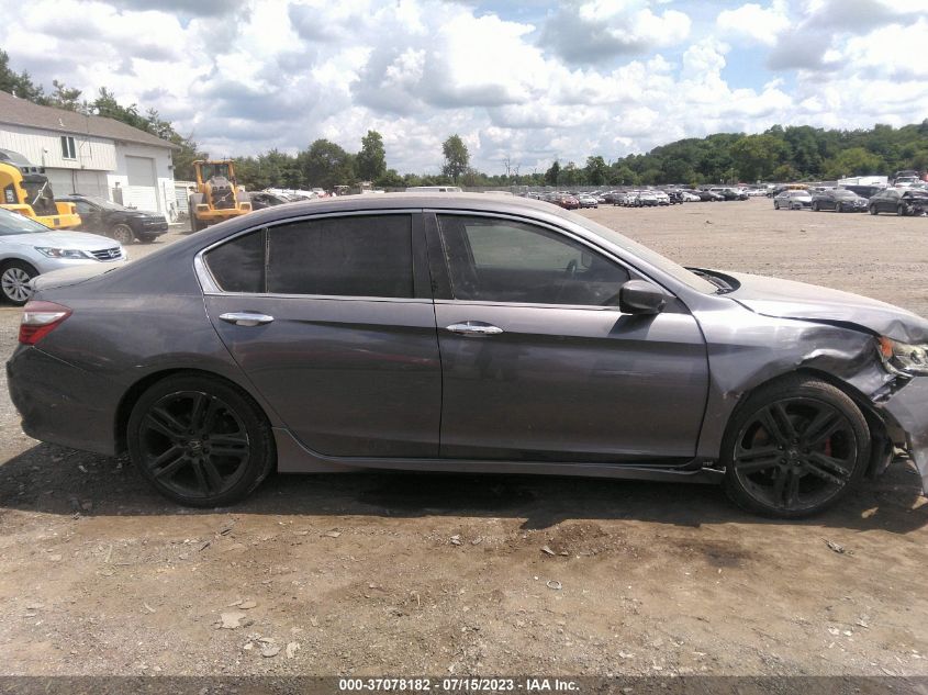 2017 HONDA ACCORD SEDAN SPORT - 1HGCR2F53HA006304