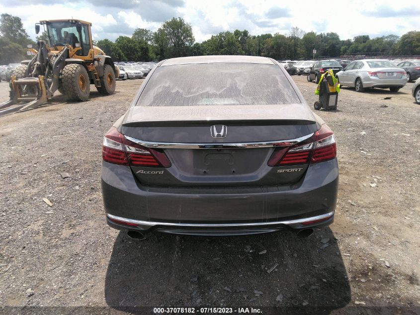 2017 HONDA ACCORD SEDAN SPORT - 1HGCR2F53HA006304