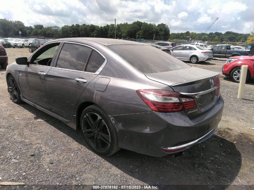 2017 HONDA ACCORD SEDAN SPORT - 1HGCR2F53HA006304