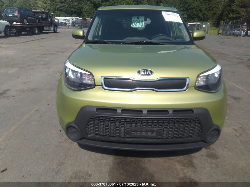 2016 KIA SOUL BASE - KNDJN2A26G7821154
