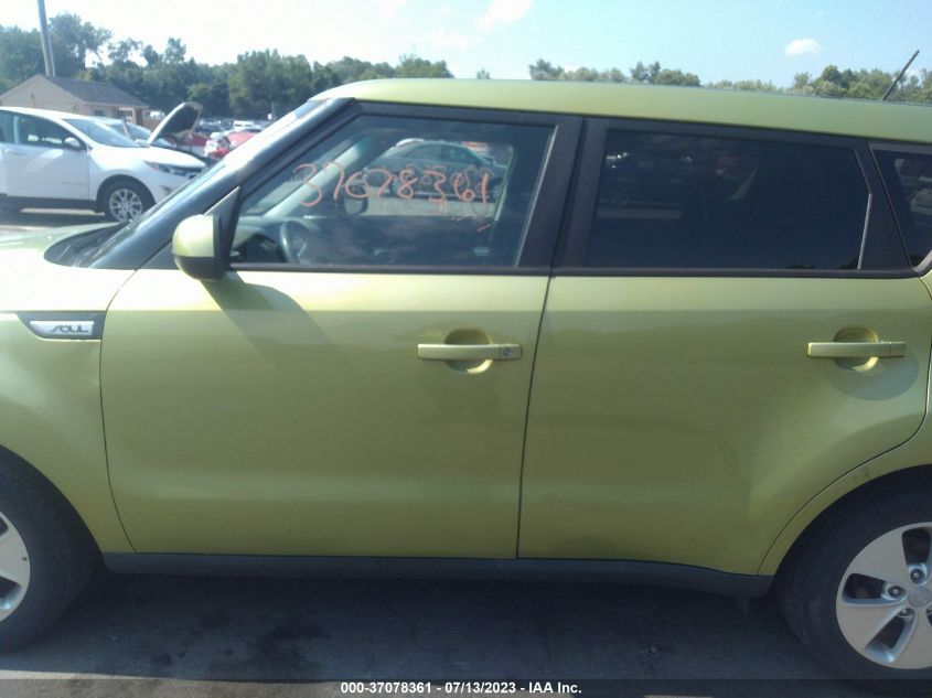 2016 KIA SOUL BASE - KNDJN2A26G7821154