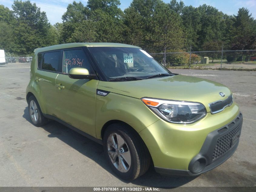 2016 KIA SOUL BASE - KNDJN2A26G7821154