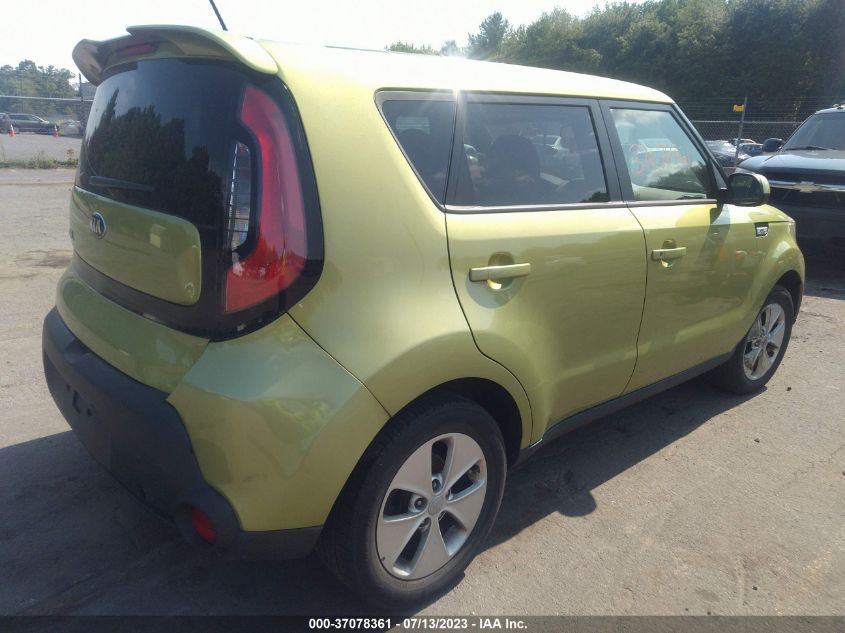 2016 KIA SOUL BASE - KNDJN2A26G7821154