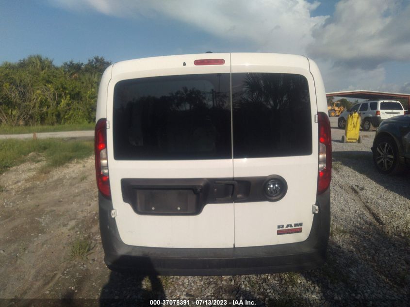 2016 RAM PROMASTER CITY CARGO VAN TRADESMAN - ZFBERFAT3G6B64587