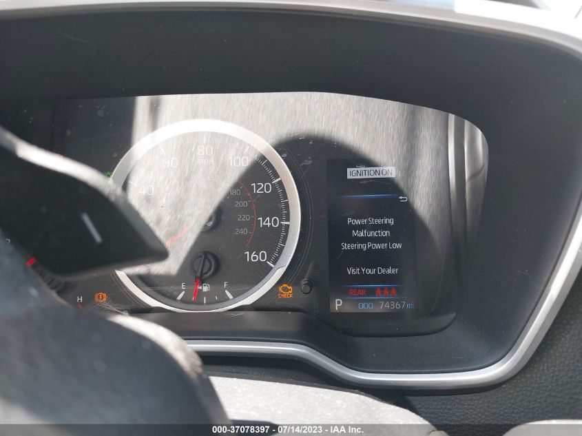 2019 TOYOTA COROLLA HATCHBACK SE/XSE JTNK4RBE5K3042283