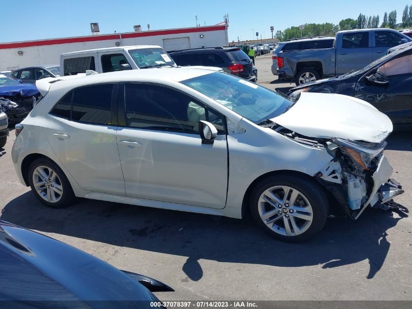 2019 TOYOTA COROLLA HATCHBACK SE/XSE JTNK4RBE5K3042283