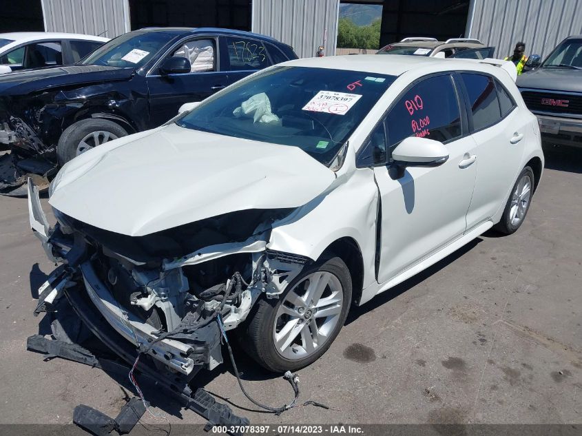 2019 TOYOTA COROLLA HATCHBACK SE/XSE JTNK4RBE5K3042283