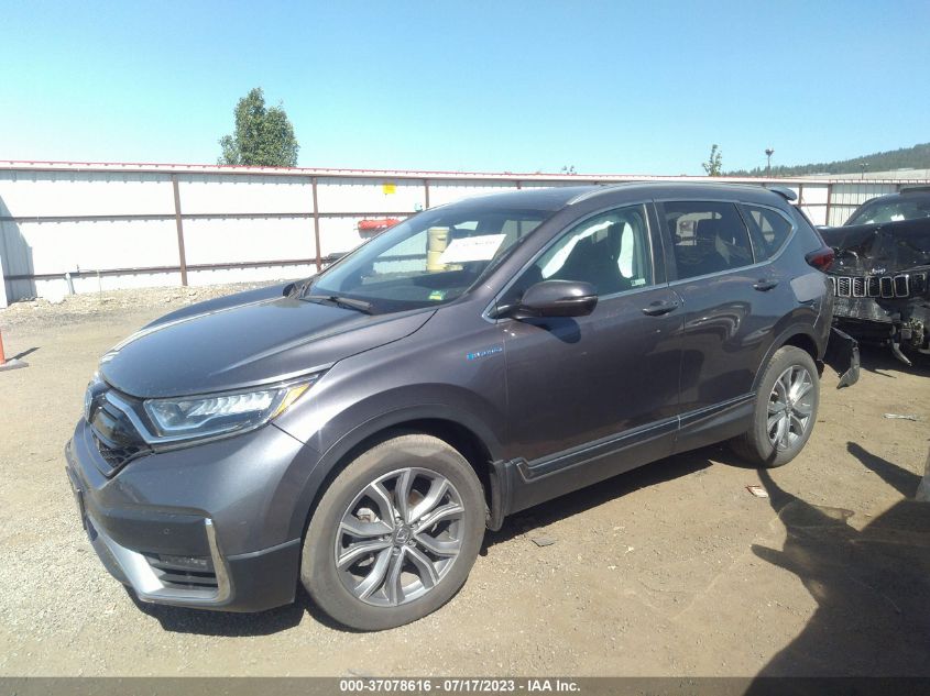 2021 HONDA CR-V HYBRID TOURING - 7FART6H91ME027630