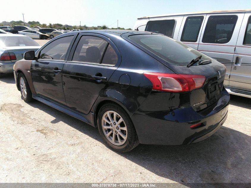 2014 MITSUBISHI LANCER SPORTBACK ES JA32X2HU2EU015119