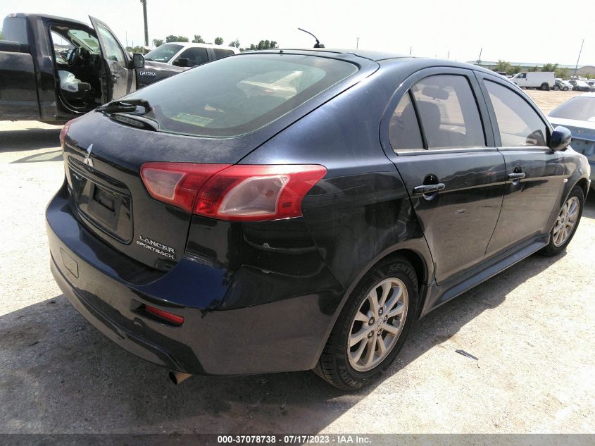 2014 MITSUBISHI LANCER SPORTBACK ES JA32X2HU2EU015119