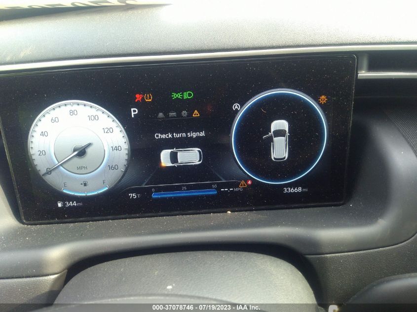2022 HYUNDAI TUCSON SEL - 5NMJCCAE4NH101573