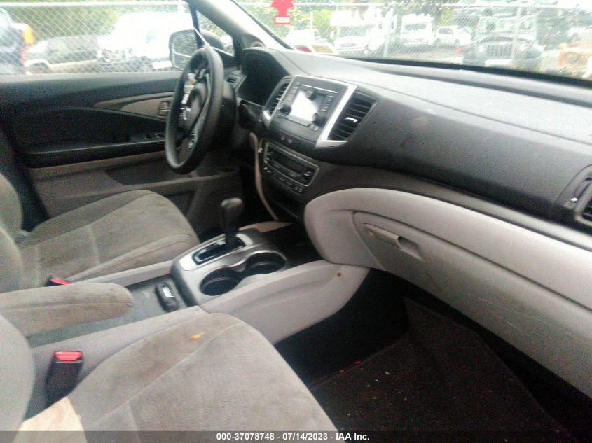 2016 HONDA PILOT LX - 5FNYF6H1XGB037294