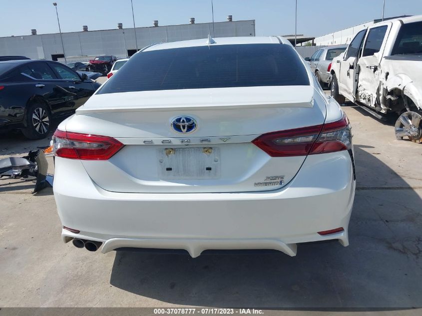 2022 TOYOTA CAMRY HYBRID XSE - 4T1K31AK6NU598371