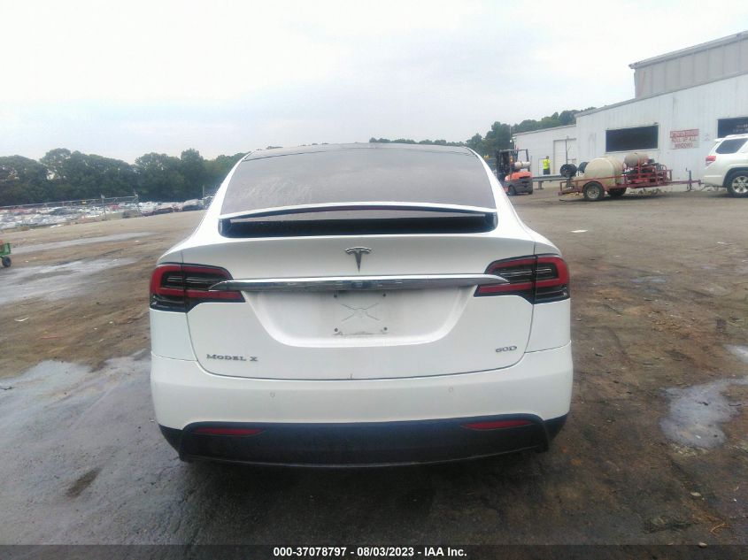 2016 TESLA MODEL X 70D/90D/75D/60D/P100D - 5YJXCBE29GF017676
