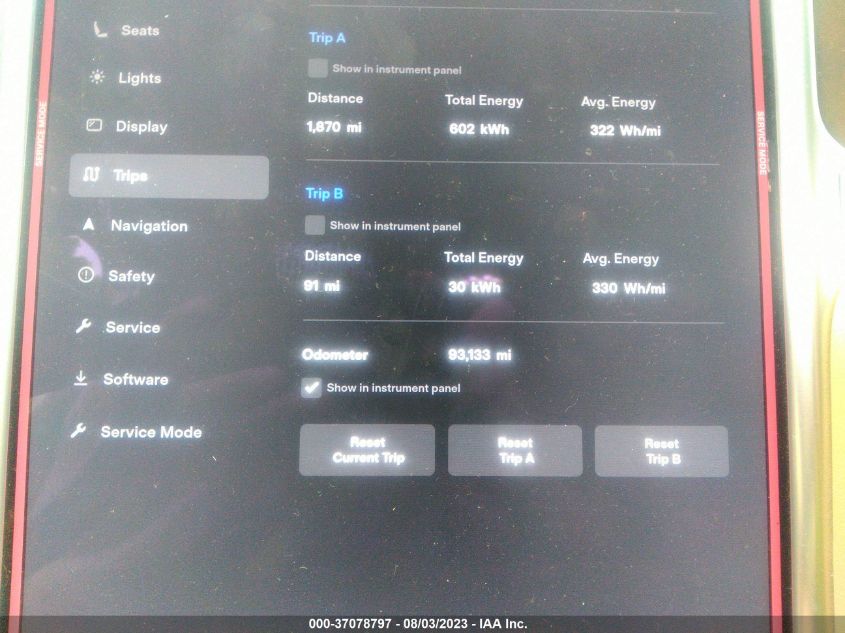 2016 TESLA MODEL X 70D/90D/75D/60D/P100D - 5YJXCBE29GF017676