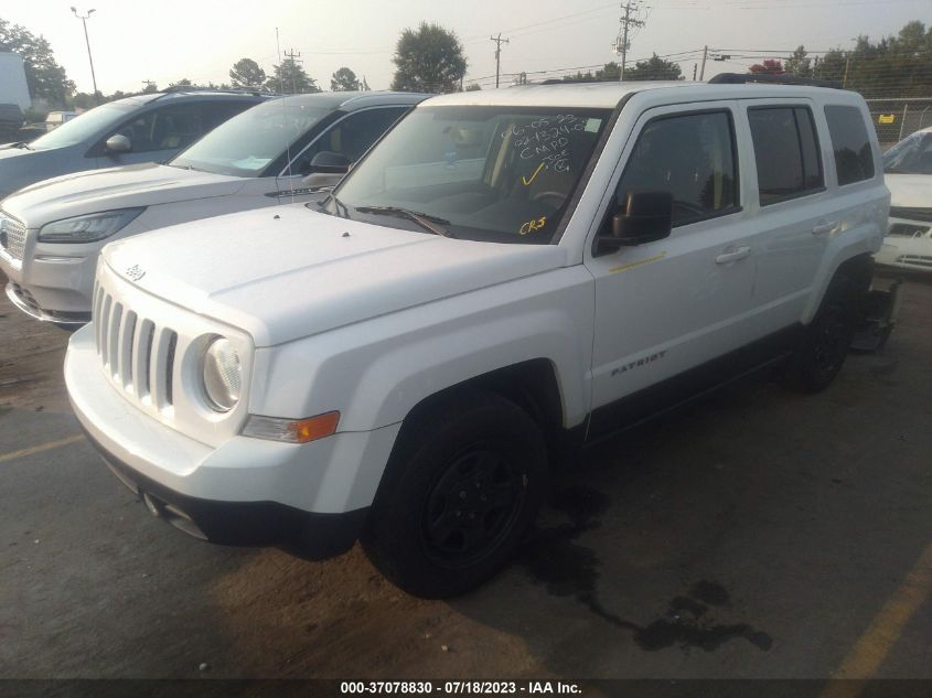 2017 JEEP PATRIOT SPORT - 1C4NJPBB1HD120422