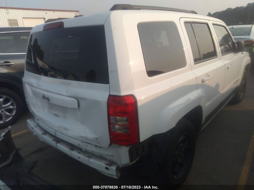 2017 JEEP PATRIOT SPORT - 1C4NJPBB1HD120422