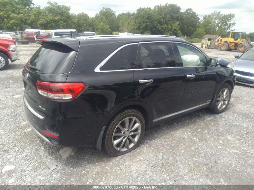 2016 KIA SORENTO SXL - 5XYPKDA50GG096677