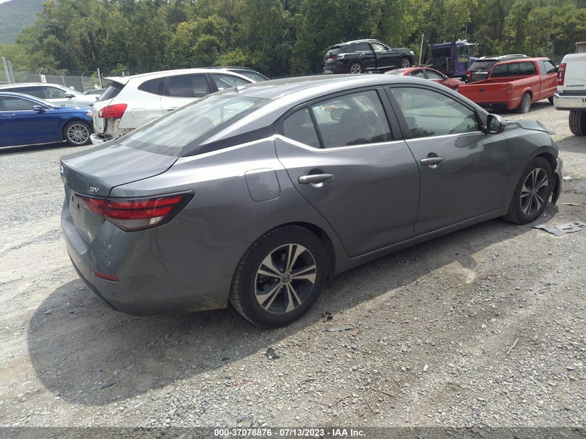 VIN 3N1AB8CV9MY236942 2021 NISSAN SENTRA SV