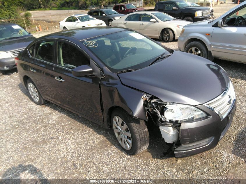 2015 NISSAN SENTRA SR/SL/S/SV/FE+ S - 3N1AB7AP3FY264124