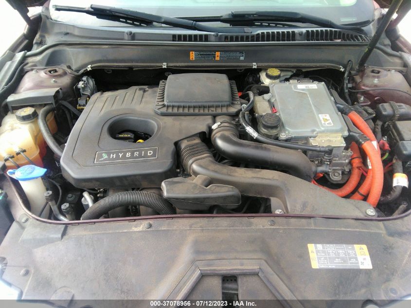 2013 LINCOLN MKZ HYBRID - 3LN6L2LU1DR828622