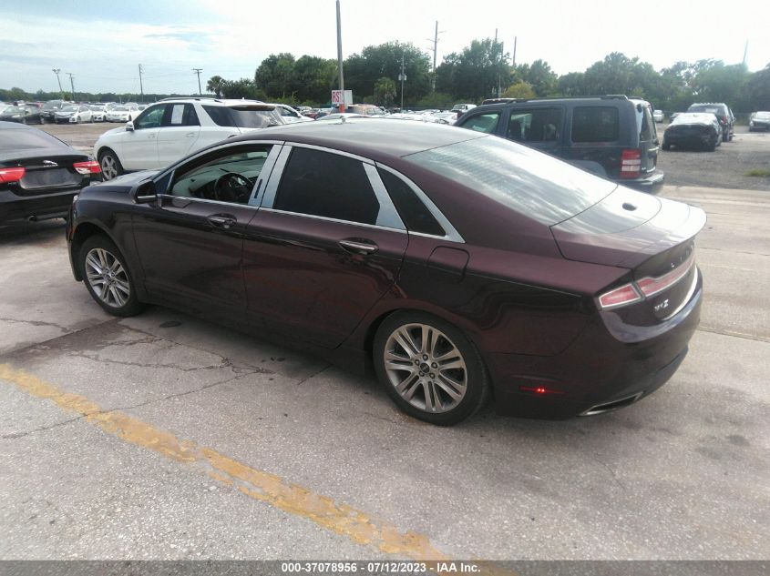 2013 LINCOLN MKZ HYBRID - 3LN6L2LU1DR828622