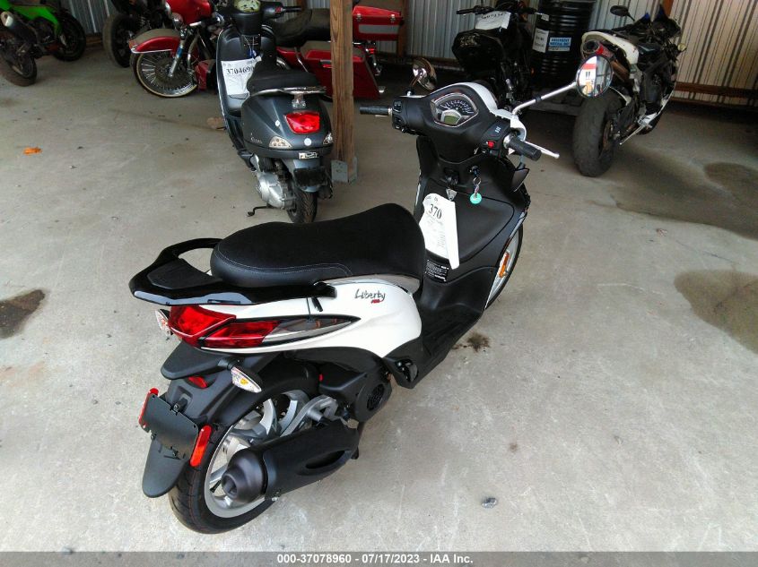 2022 PIAGGIO LIBERTY 150/150 S ZAPM898GXN7003341