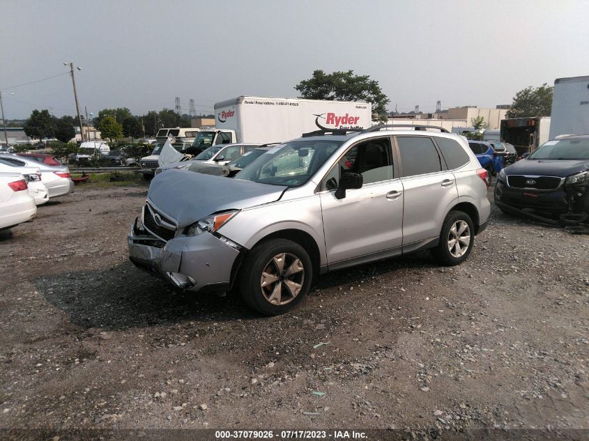 2016 SUBARU FORESTER 2.5I LIMITED - JF2SJARC5GH426207