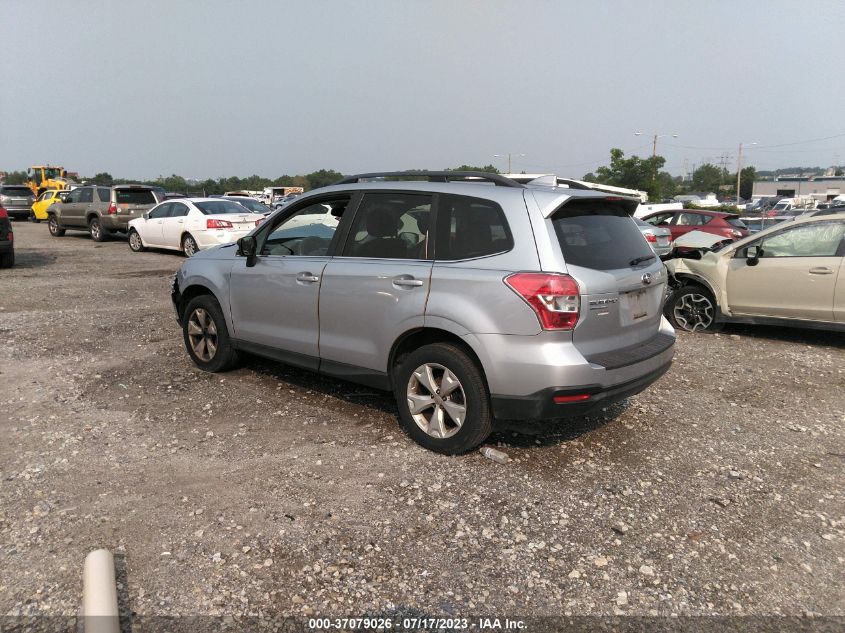 2016 SUBARU FORESTER 2.5I LIMITED - JF2SJARC5GH426207