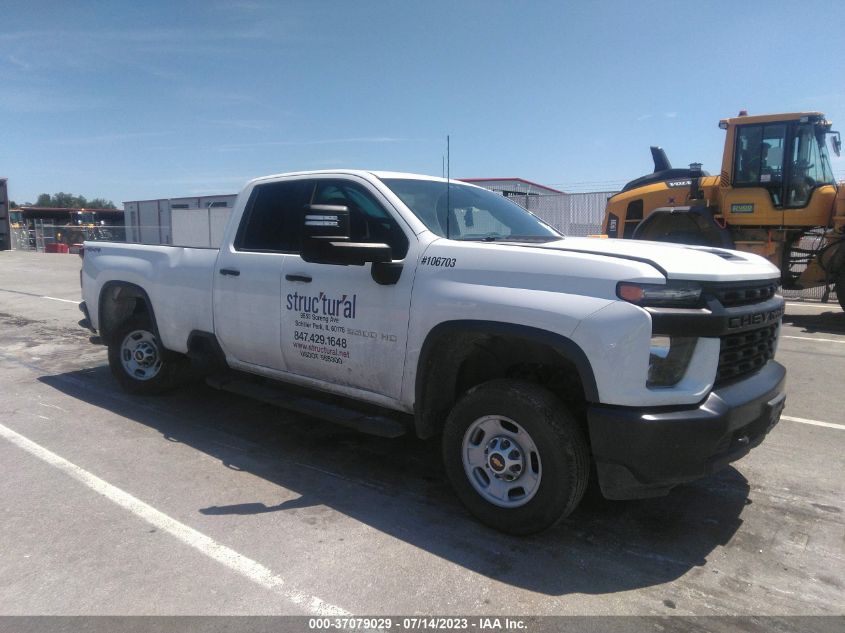 2022 CHEVROLET SILVERADO 2500HD WORK TRUCK - 1GC2YLE76NF204668