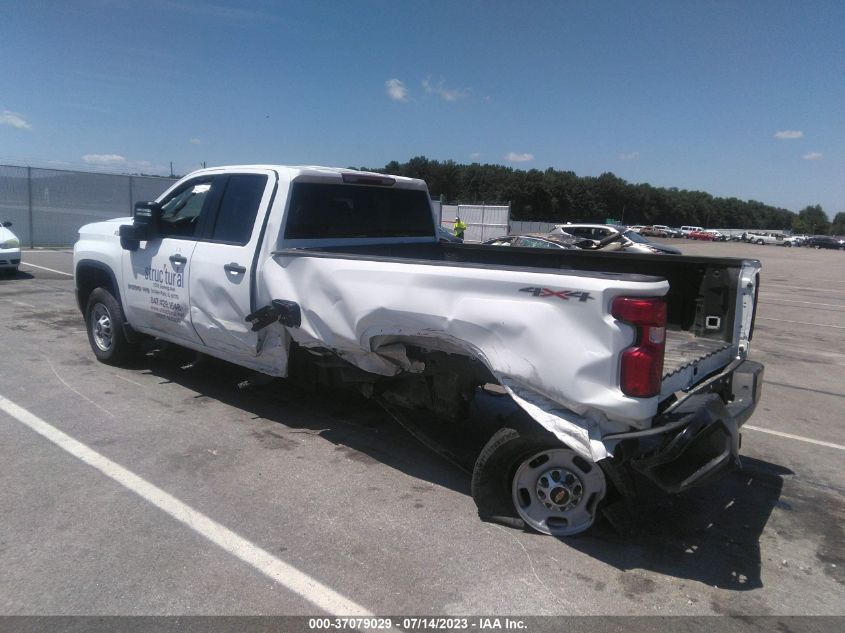 2022 CHEVROLET SILVERADO 2500HD WORK TRUCK - 1GC2YLE76NF204668